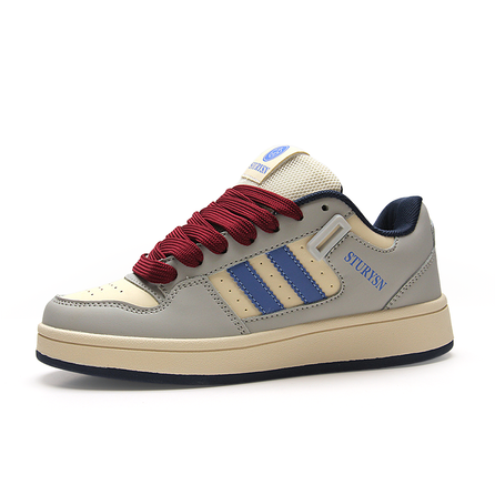 STUR YSN Classic Versatile Casual Wear-Resistant Lightweight Low-Top Sneakers Unisex Milan Red