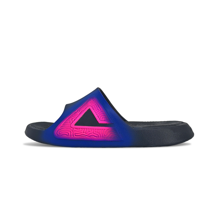 Peak Taichi 1.0 Dopamine Gradient Fashion Comfortable Casual Versatile EVA Silent Anti-Odor Anti-Wear Flip Flops Men's Black Pink Blue