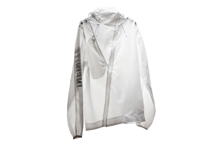 ENSHADOWER Lightweight Diagonal Zipper Casual Sporty Jacket Unisex White