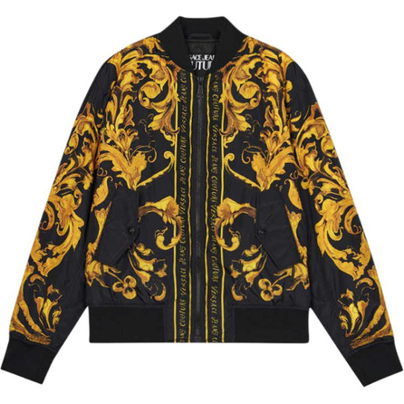 VERSACE JEANS COUTURE FW25 Loose Long Sleeve Zipper Padded Jacket Men's