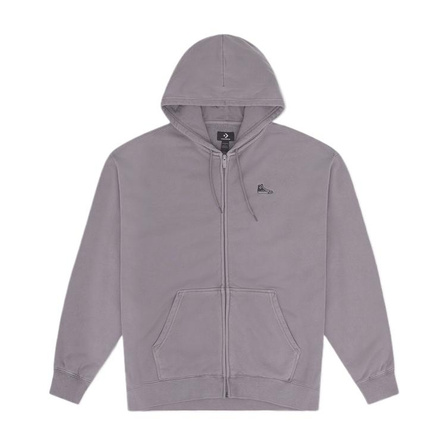 Converse Casual Comfortable Versatile Fashion Retro Jacket Coat Unisex Purple