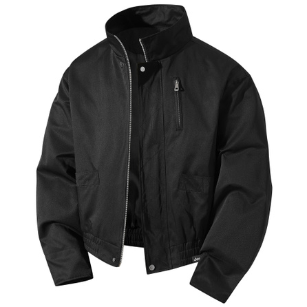 Jeep American High Street Vintage Bomber Stand Collar Windproof Jacket Unisex