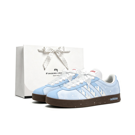 [Custom Sneakers] adidas Vl Court Classic Ice Cream Fresh Premium Minimalist Girlfriend Campus Casual Niche German Training Shoes Unisex