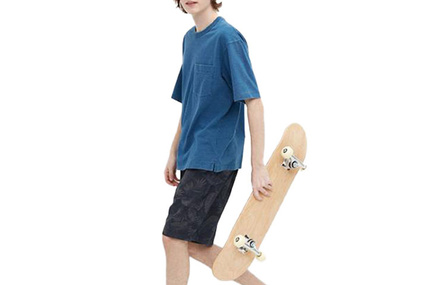 UNIQLO Casual Shorts Unisex Navy Blue