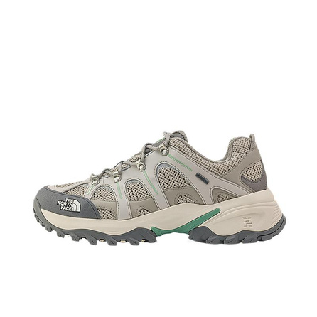 THE NORTH FACE Hedgehog 06 Mesh Gore-Tex Comfort Versatile Slip-Resistant Waterproof Low-Top Hiking Shoes Unisex Pearl Gray