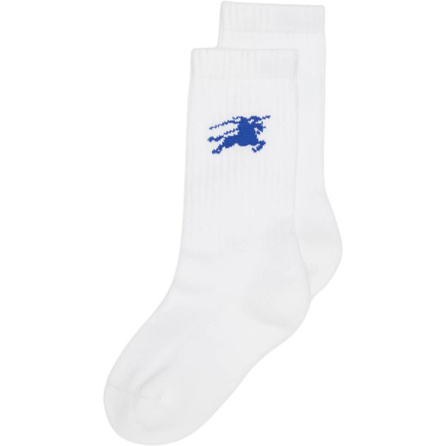 Burberry Mid-Calf Socks Unisex White