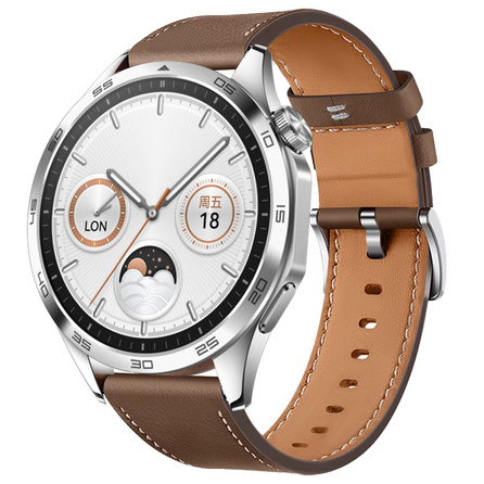 IBOANN Watch Strap Compatible with Huawei Genuine Leather Fashion Unisex