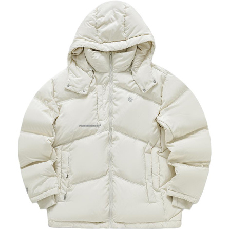 FILA FUSION FUSIONEER.1911 Down Jacket Unisex Gray Wheat