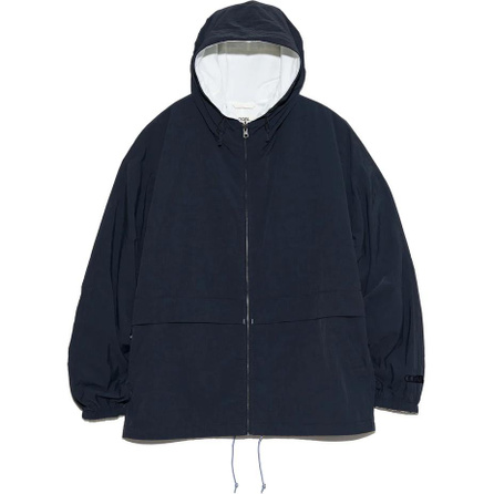 nanamica SS25 Solid Color Simple Comfort Reversible Hooded Jacket Unisex Black