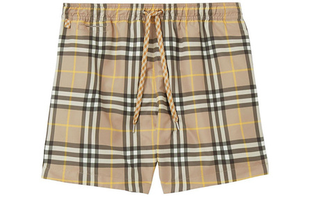Burberry Checked Swim Shorts
