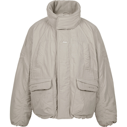 C2H4 Quilt-Like Wrapping Experience Casual Oversized Padded Jacket Men's