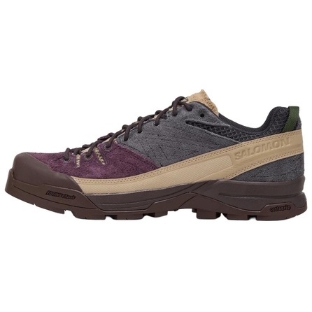 SALOMON X ALP Low top Hiking Shoes Unisex Plum Red