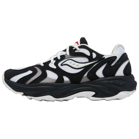 Saucony Azura RE CNY Year of the Horse Edition Versatile Comfortable Running Shoes Unisex Black White