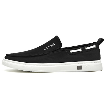 Rich Birds Cushioned Wear-Resistant Slip-Resistant Low-Top Skateboard Shoes Men's Black