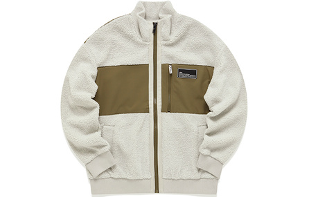 FILA Velvet Jackets Men Light Green