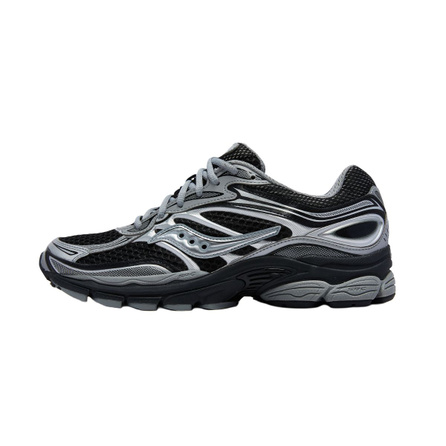 Saucony ProGrid Omni 9 Comfortable Soft Running Shoes Unisex Black Silver