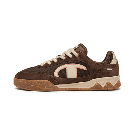 Champion T-Toe Training Shoe Campus Trainer EC Comfort Sports Casual Versatile Trendy Low-Top Skate Shoes Men's Pinecone Brown/Onyx Orange