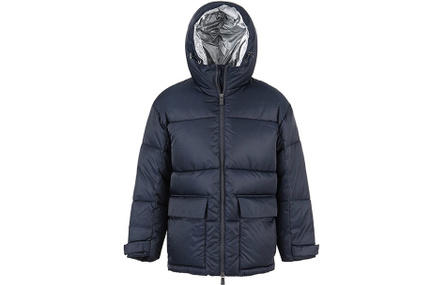 ARMANI EXCHANGE Puffer Jackets Men Navy