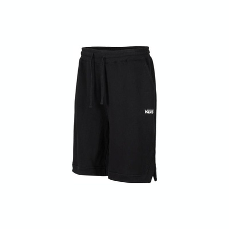 Vans SIDE SPLIT KNIT SHORTS Sport Fashion Versatile Breathable Comfortable 5-Panel Casual Shorts Men's Black