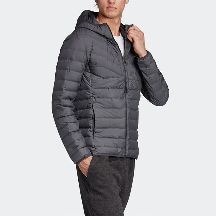 Adidas Down Jackets Men Carbon Black