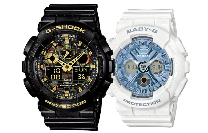CASIO Unisex Pair Table Series Green Watch