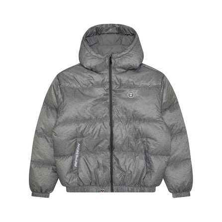 Aape By *A Bathing APE® Logo Patch Padded Jacket