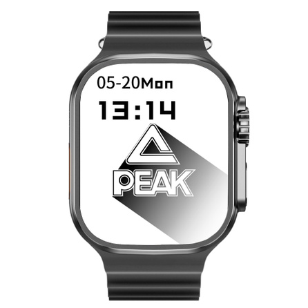 Peak PEAK Multifunction Smart Watch Unisex Couple Customizable Dial NFC Access Bluetooth Calling Offline Quick Payment Sports Mode Student Versatile GT45S9 Waterproof Trendy Bracelet Watch