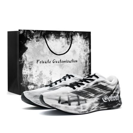 [Custom Sneakers] adidas Duramo RC Shadow Pioneer Bold Racing Breathable Trendy Cool Sports Individual Cushioning Wear-Resistant Low-Top Casual Physical Test Exam Training Running Shoes Men's