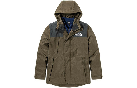 THE NORTH FACE City Outdoor Collection Windbreaker Jacket Men's Olive Green