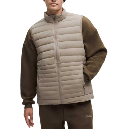 lululemon 700 Fill Power Waterproof Windproof Warm Minimalist Comfortable Solid Color Down Vest Men's