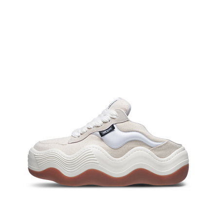 Heyday Low-Top Skateboard Shoes Unisex Ecru
