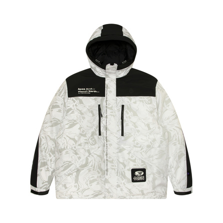 Aape Graphic-print Hooded Jacket