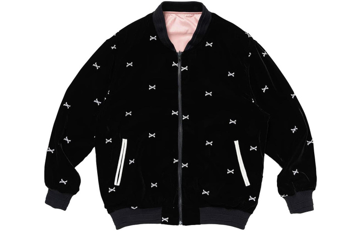 WTAPS Contrast Color Full Print Reversible Long Sleeve Jacket Men's