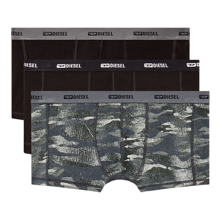 DIESEL Fashion Comfortable Breathable Casual Boxer Briefs Men's 3-Pack
