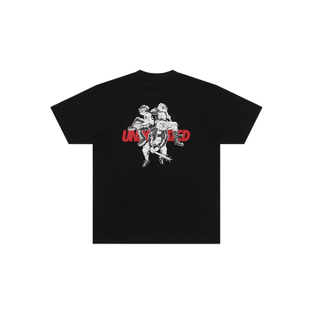 UNDEFEATED SS26 Five-Stripe Logo Bulldog Print Color-Block Short Sleeve T-Shirt Unisex