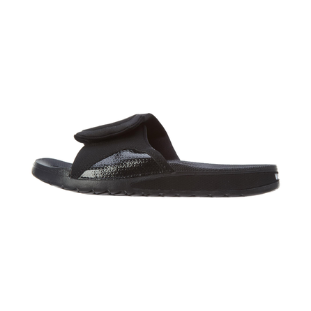 Jordan Hydro 4 Anti Slip Wear Resistant Kids' Slippers Black White Children Aged 3 7 Years Old