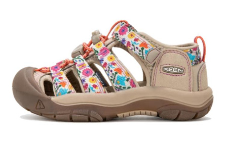 KEEN Newport H2 Slip Resistant Cushioning Abrasion Resistant Low Top Kids' Outdoor Shoes Brown Teenagers