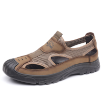 POPULAR ROUSE PR Mesh Simple Fashion Versatile Water Shoes Men's коричневый