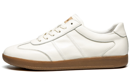 LEAVELAND Stylish Skateboarding Shoes Men's White