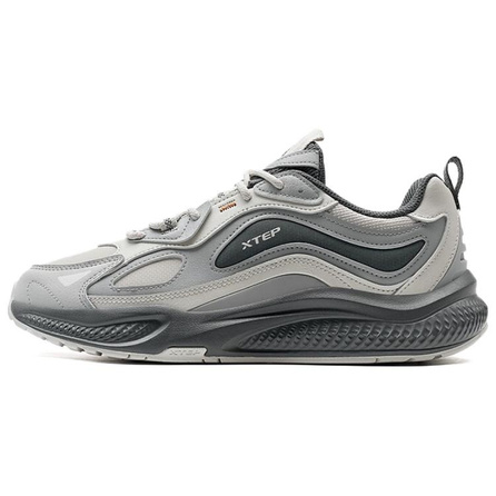 Xtep 'Mifan' Slip-Resistant Low-Top Casual Shoes Men's Gray