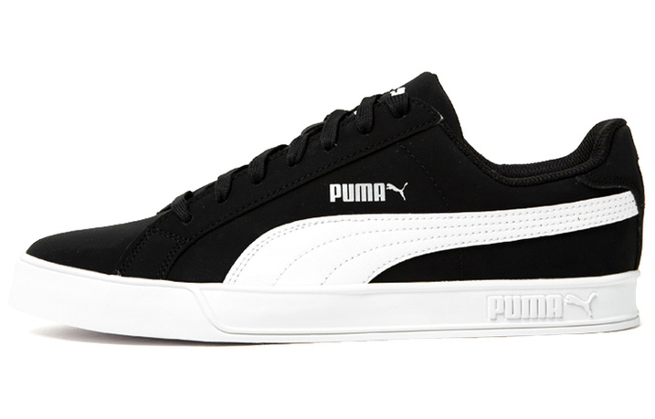 PUMA Smash Vulc Leather 'Black'