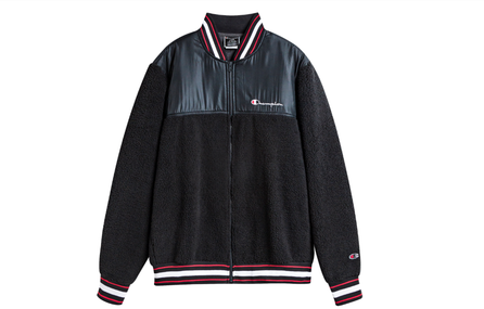 Champion Velvet Jackets Unisex Black