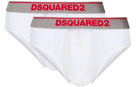 DSQUARED 2 Logo Band Two Pack Briefs