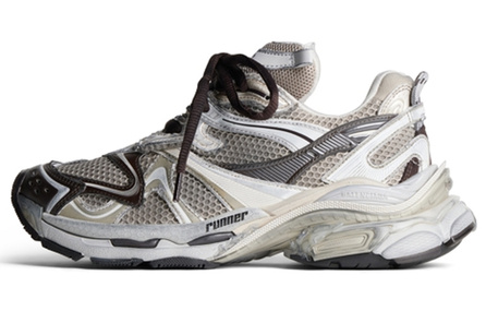 Balenciaga Runner 2.0 Sneakers 'Beige Mesh And Polyurethane'