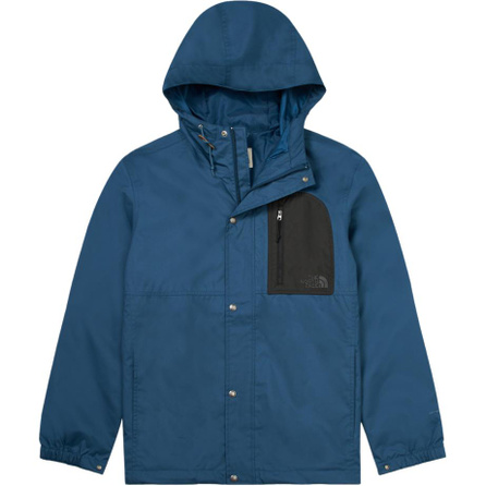 THE NORTH FACE Single-Breasted Hooded Long Sleeve Jacket Men's Blue