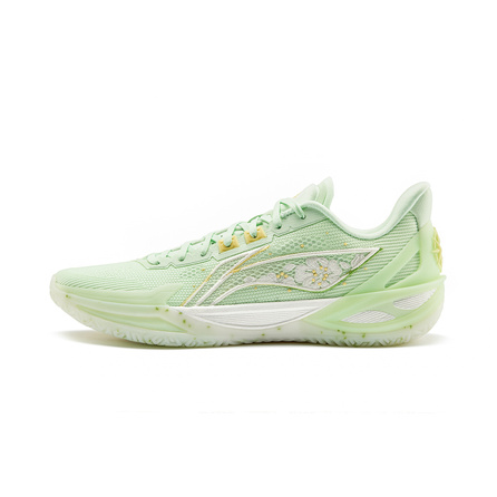 LiNing Blade 6 V2 Mo Li Ultra-Beng Technology Lightweight Flexible Stable Support Wrap Cushioned Wear-Resistant Responsive Grip Professional Game Non-Slip Breathable Torsion Low-Top Basketball Shoes Unisex Light Sand Green