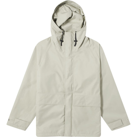 nanamica Solid Color Hooded Long Sleeve Jacket Coat Men's Light Gray