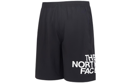 THE NORTH FACE Letter Logo Casual Shorts Men's Black
