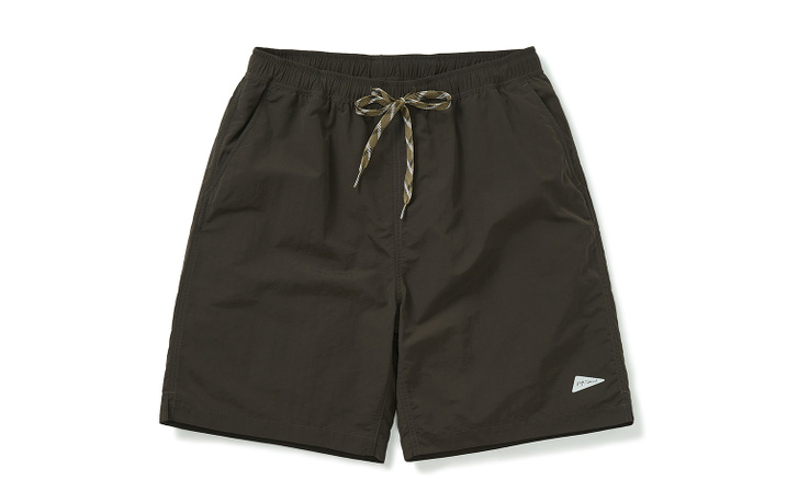 714STREET Outdoor Series Summer 3-Proof Waterproof Oil-Proof Light Stain-Resistant Lightweight Breathable Quick-Dry Loose Tie-Waist Five-Panel Casual Shorts Unisex