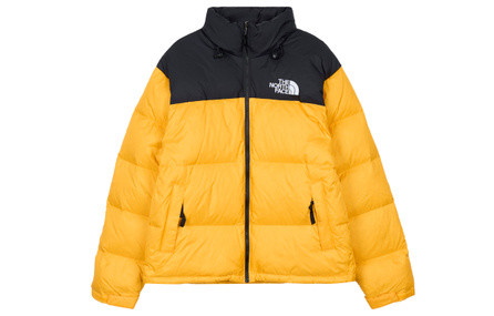THE NORTH FACE 1996 Series ICON Color Block Outdoor 700-Fill Down Jacket Men's Yellow